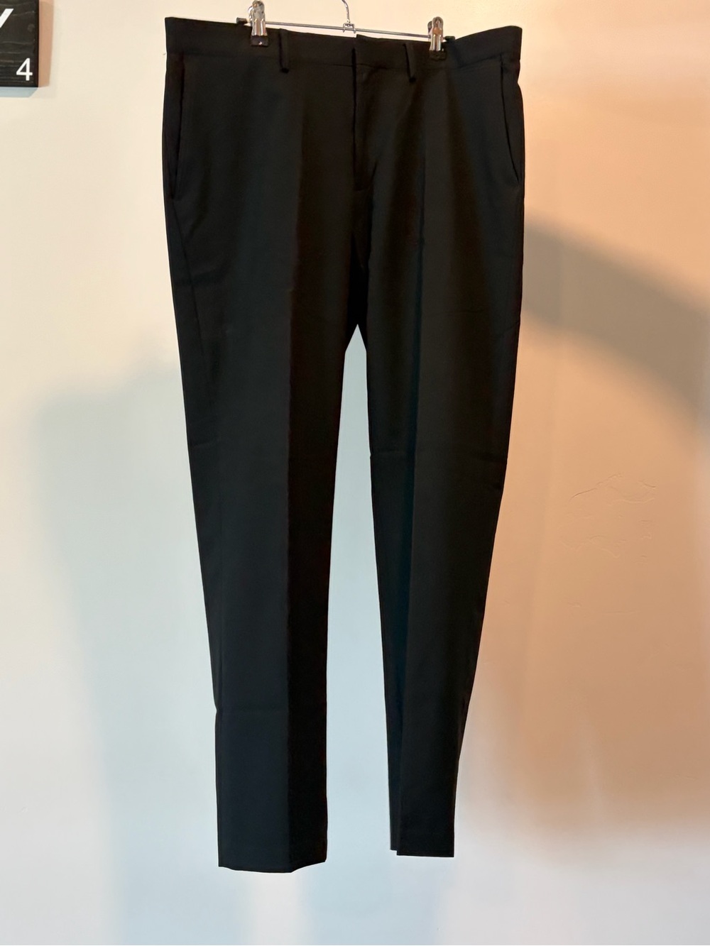 Black Men’s Dress Pants - Slim Fit 36x30